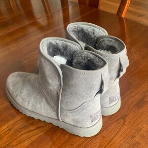 UGG Gray Suede Boots